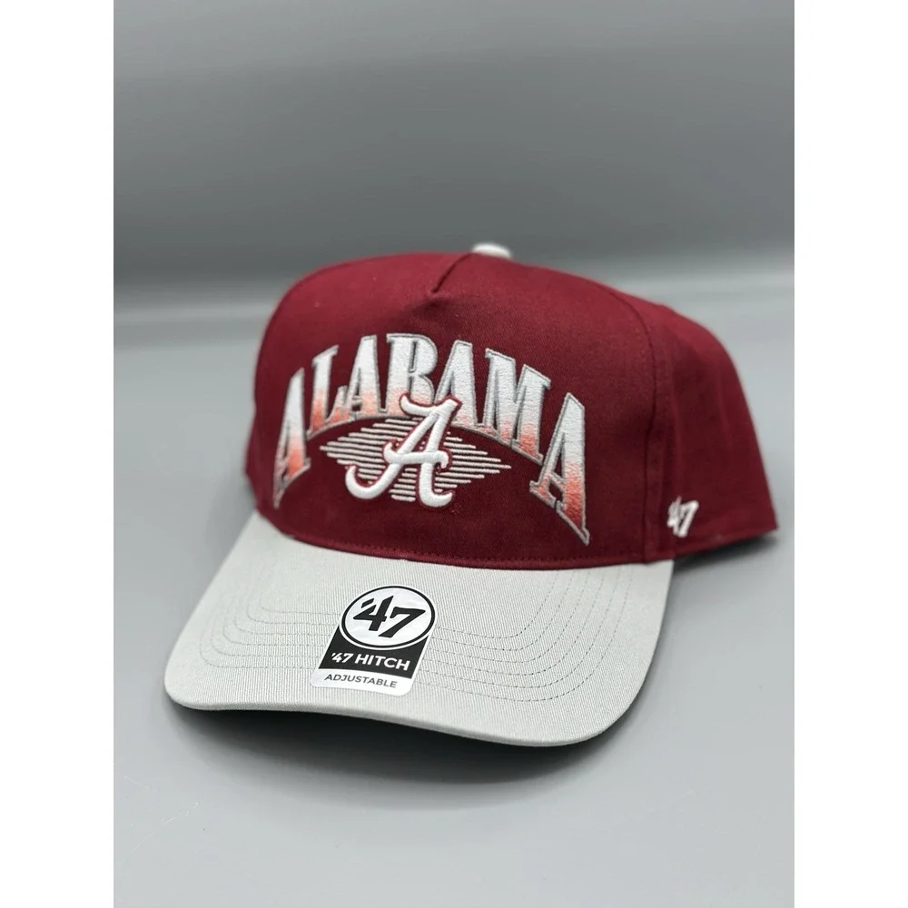 Alabama Crimson Tide NCAA '47 Brand Red Diamond Hitch Snapback Adjustable Hat